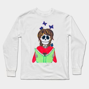 Lively Bones Avid Reader Long Sleeve T-Shirt